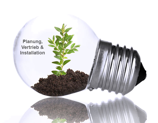 Planung, Vertrieb und Installation von Photovoltaikanlagen und Solarstromspeicher